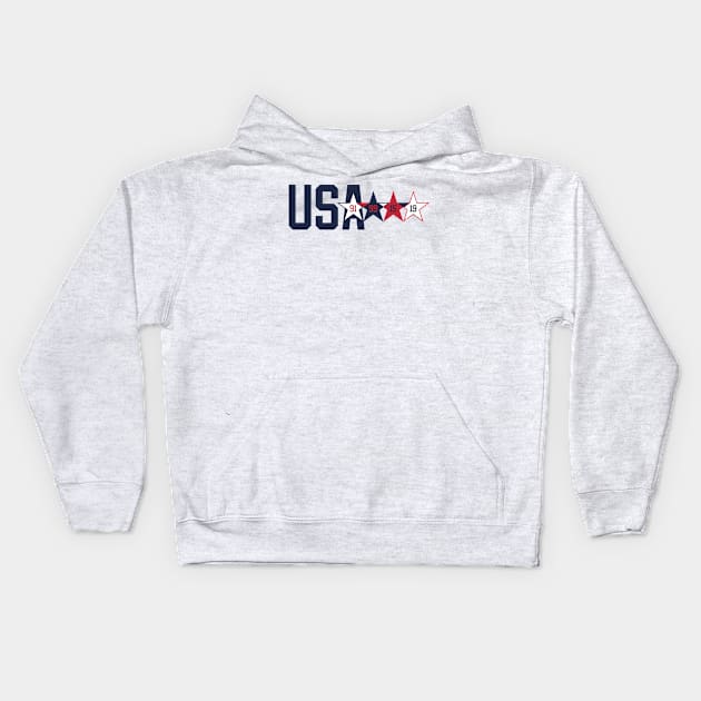 4-Stars Kids Hoodie by World Soccer Talk